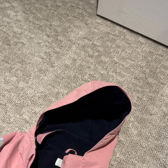 H&M Pink Kids Raincoat with Hood - Picture 3 of 5